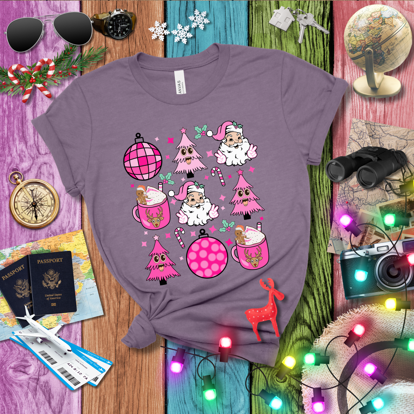 PINK CHRISTMAS_3 T-Shirt