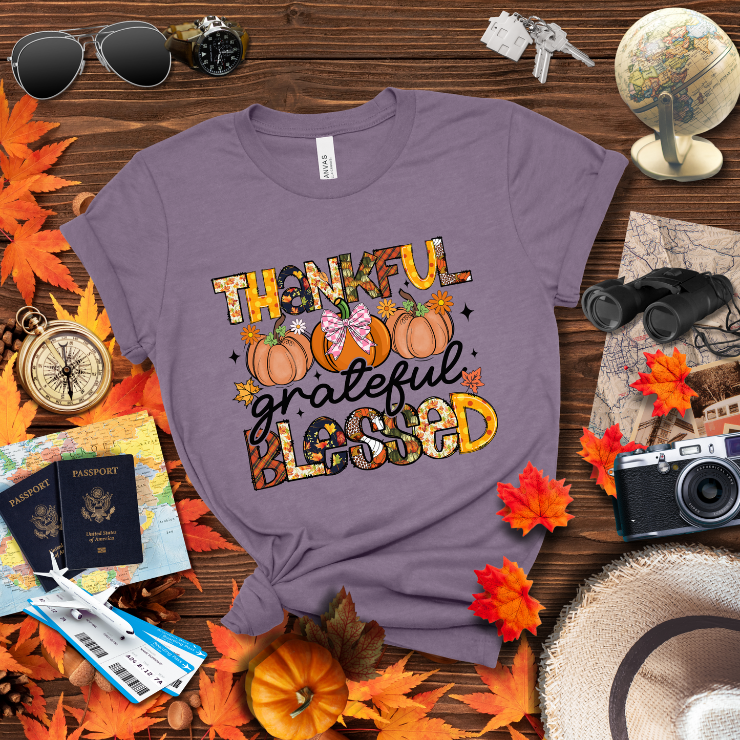 THANKFUL, GRATEFUL, BLESSED T-Shirt