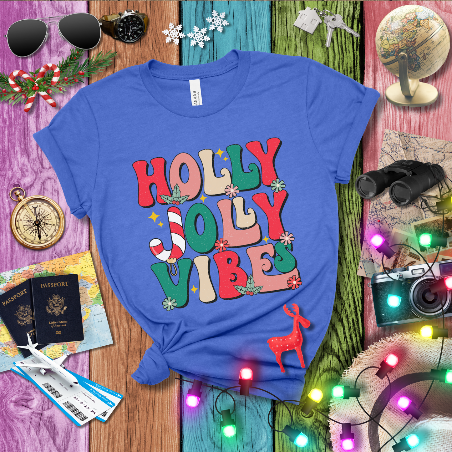 HOLLY JOLLY VIBES T-Shirt