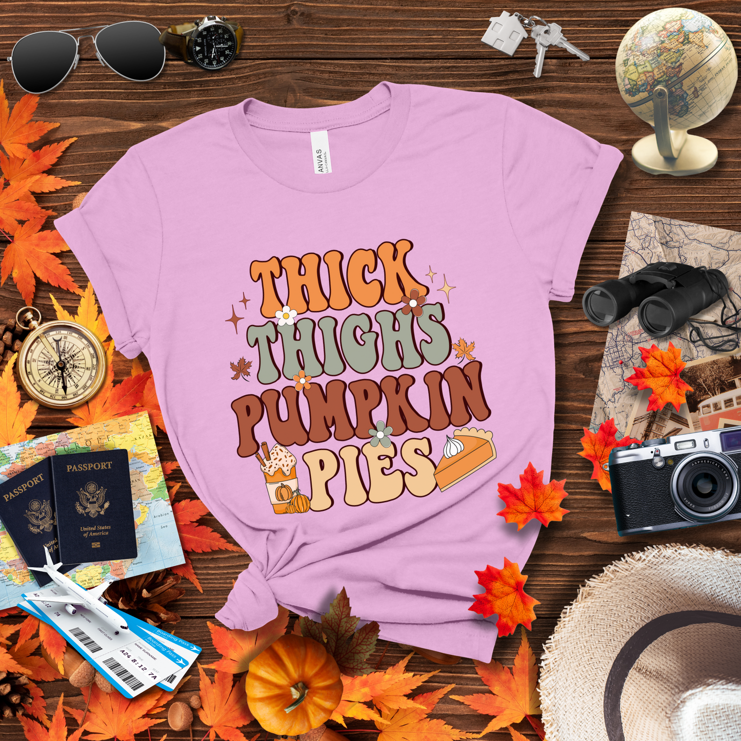 THICK THIGHS PUMPKIN PIES T-Shirt