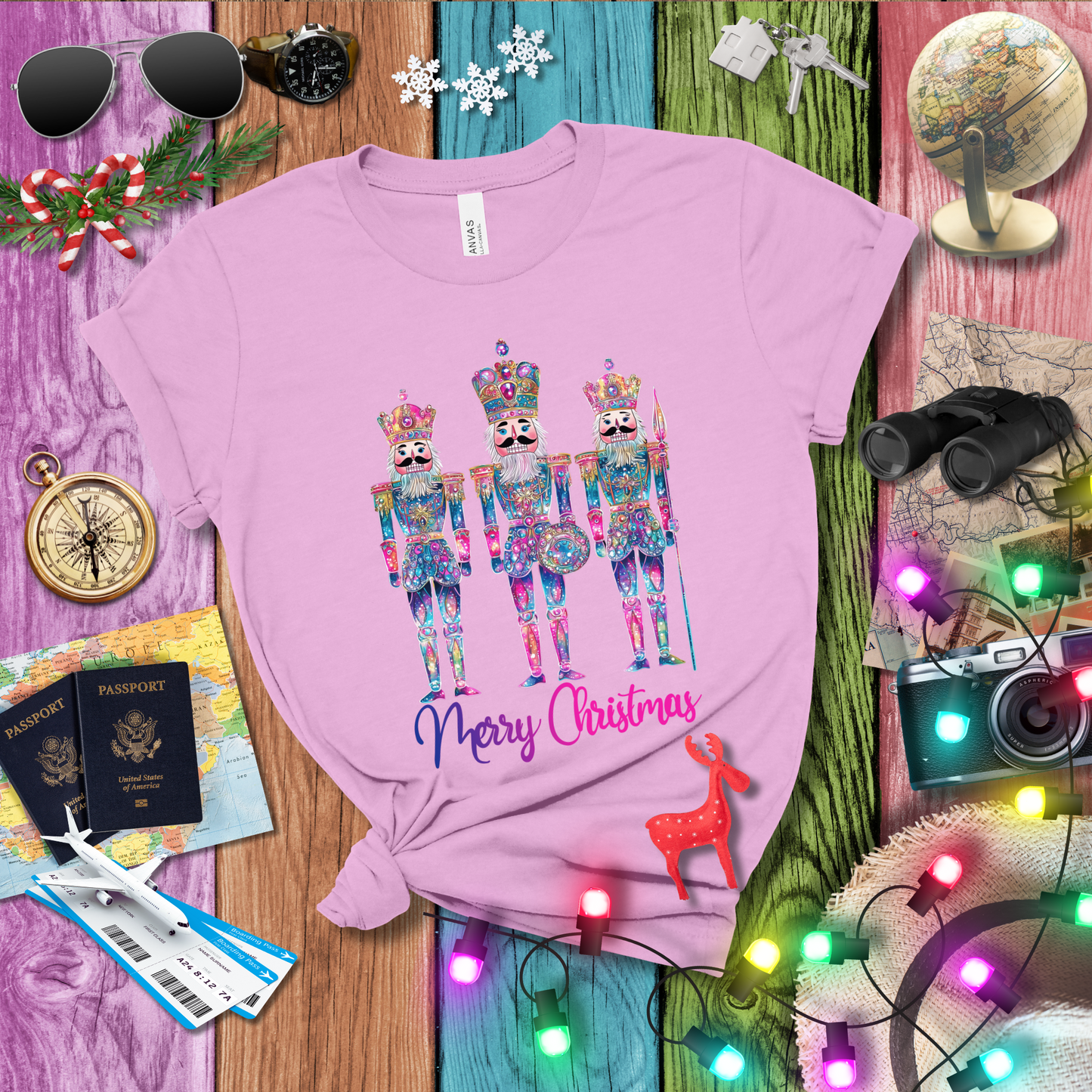 NUTCRACKER MERRY CHRISTMAS T-Shirt