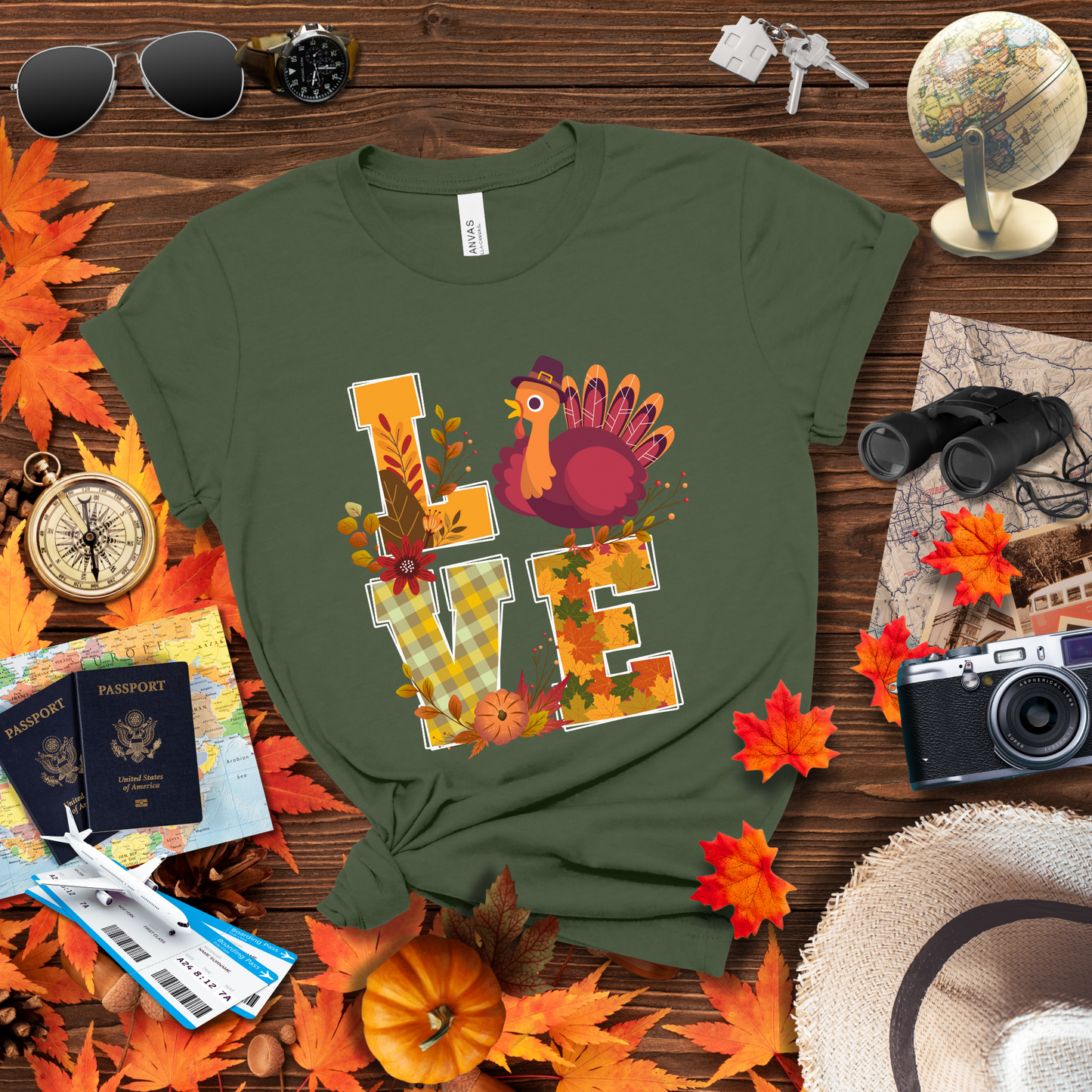 LOVE TURKEY FALL T-Shirt