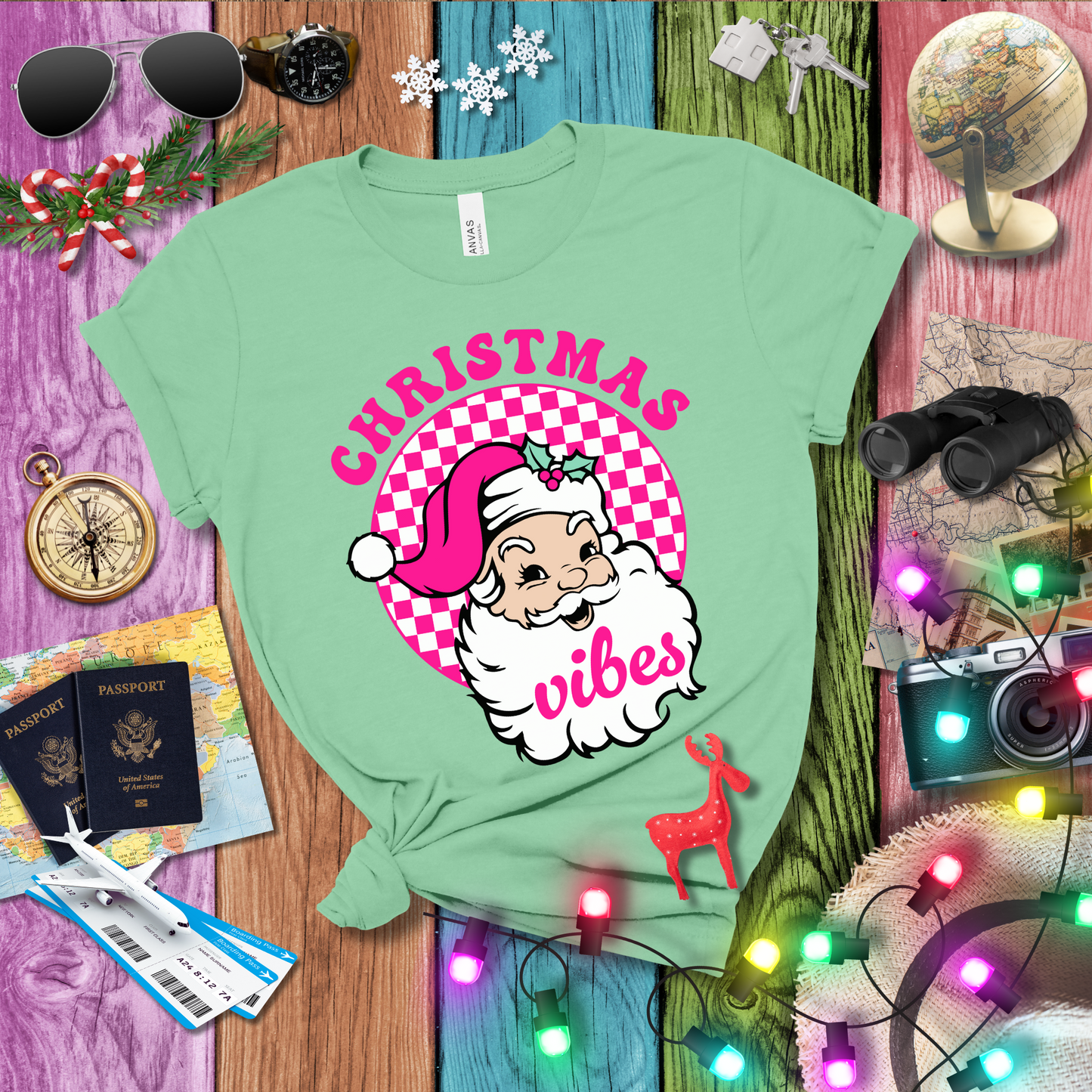 CHRISTMAS VIBES_5 T-Shirt