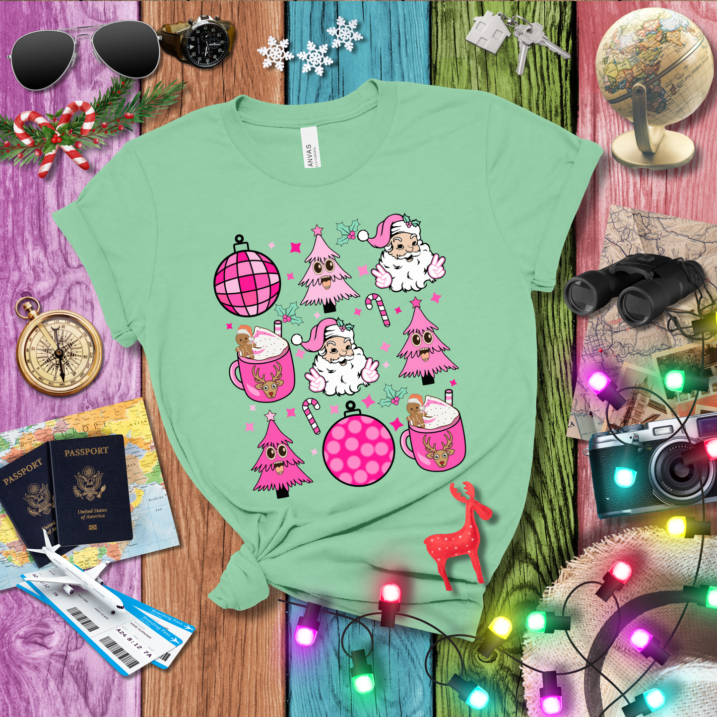 PINK CHRISTMAS_3 T-Shirt