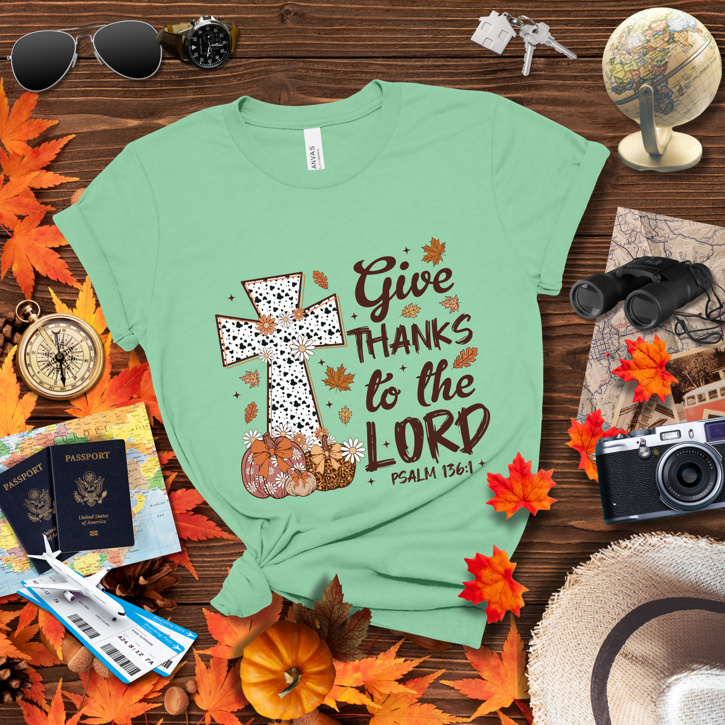 GIVE THANKS TO THE LORD_2 T-Shirt