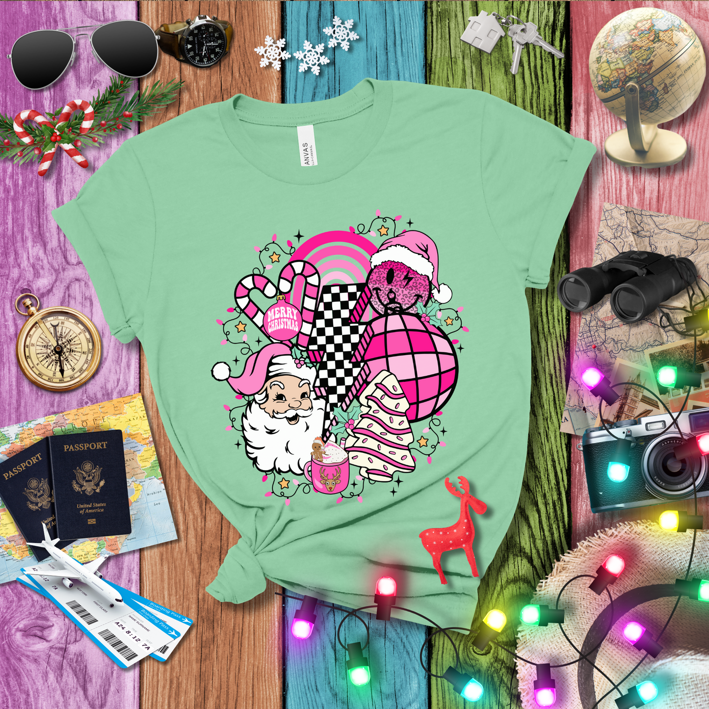 PINK CHRISTMAS_2 T-Shirt