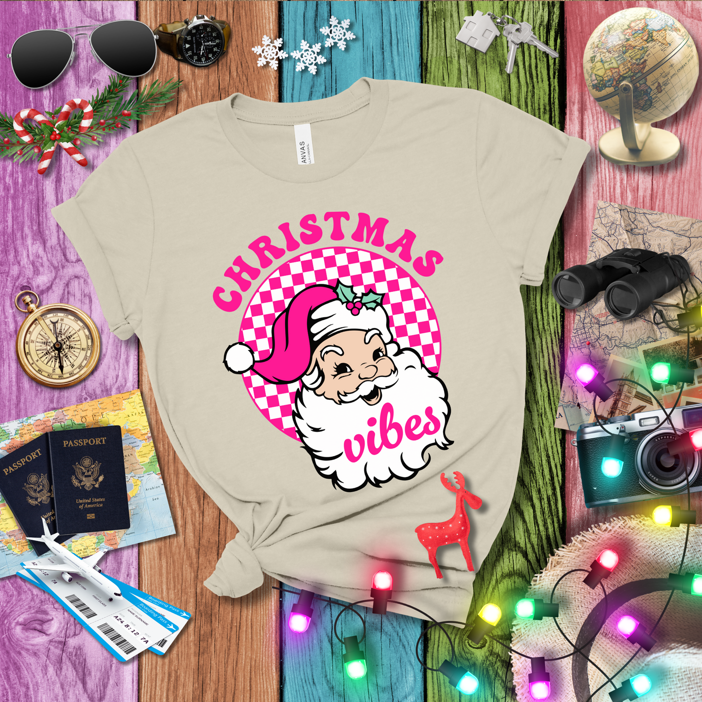 CHRISTMAS VIBES_5 T-Shirt