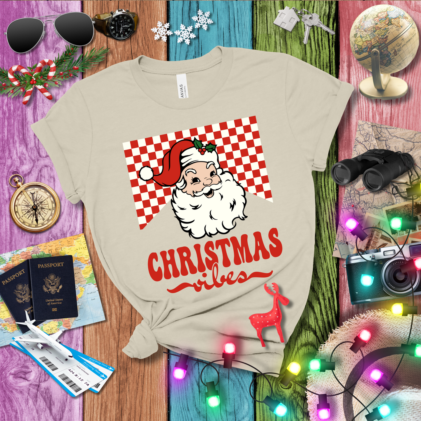 CHRISTMAS VIBES_3 T-Shirt