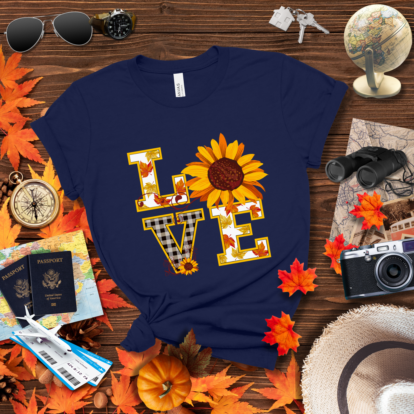 LOVE SUNFLOWER FALL T-Shirt