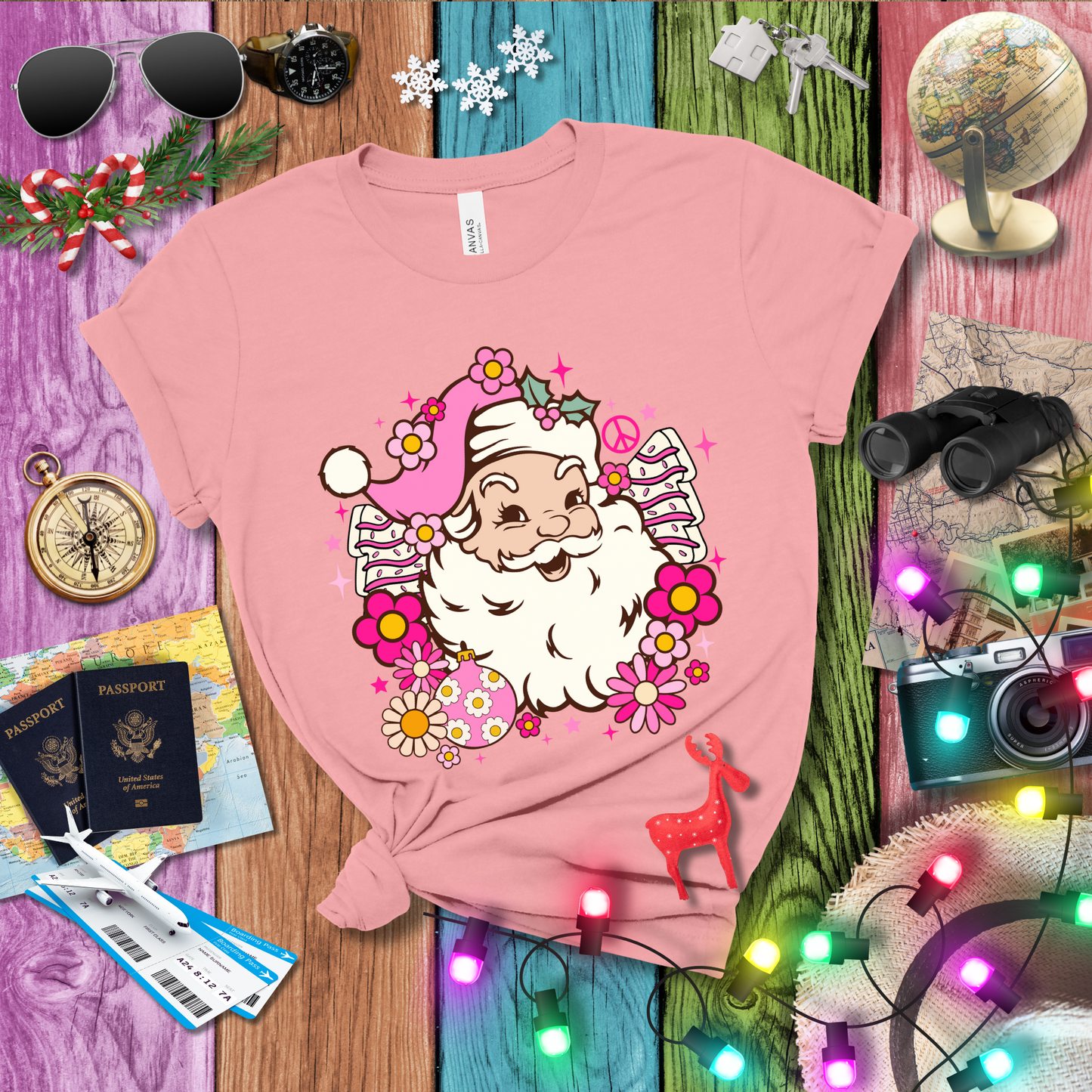 PINK SANTA T-Shirt