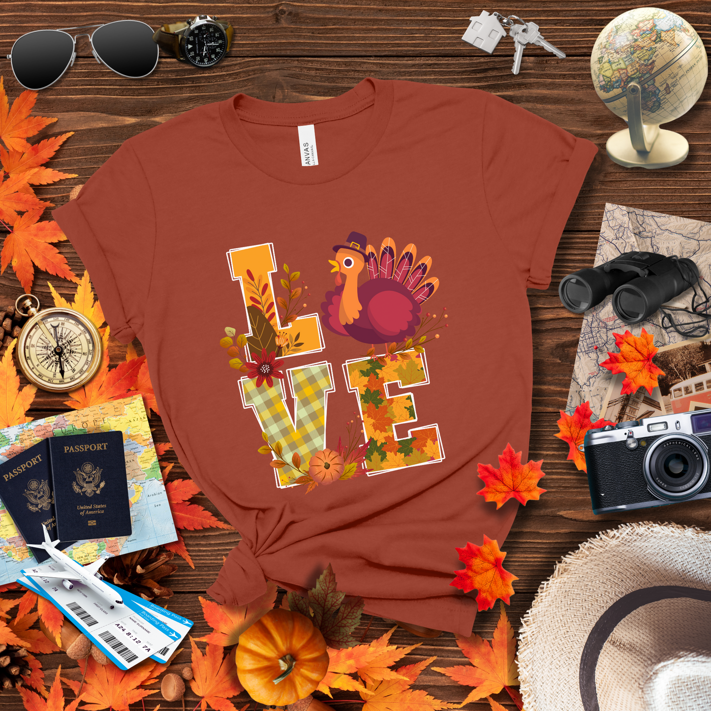 LOVE TURKEY FALL T-Shirt