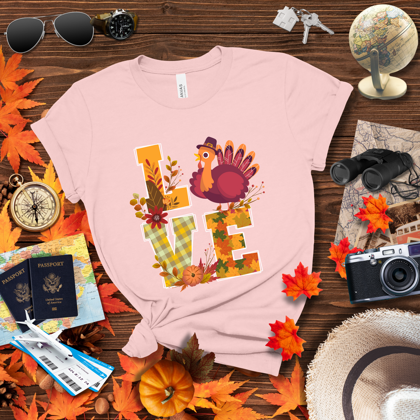 LOVE TURKEY FALL T-Shirt