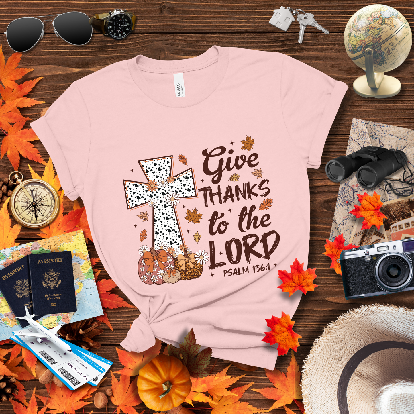 GIVE THANKS TO THE LORD_2 T-Shirt