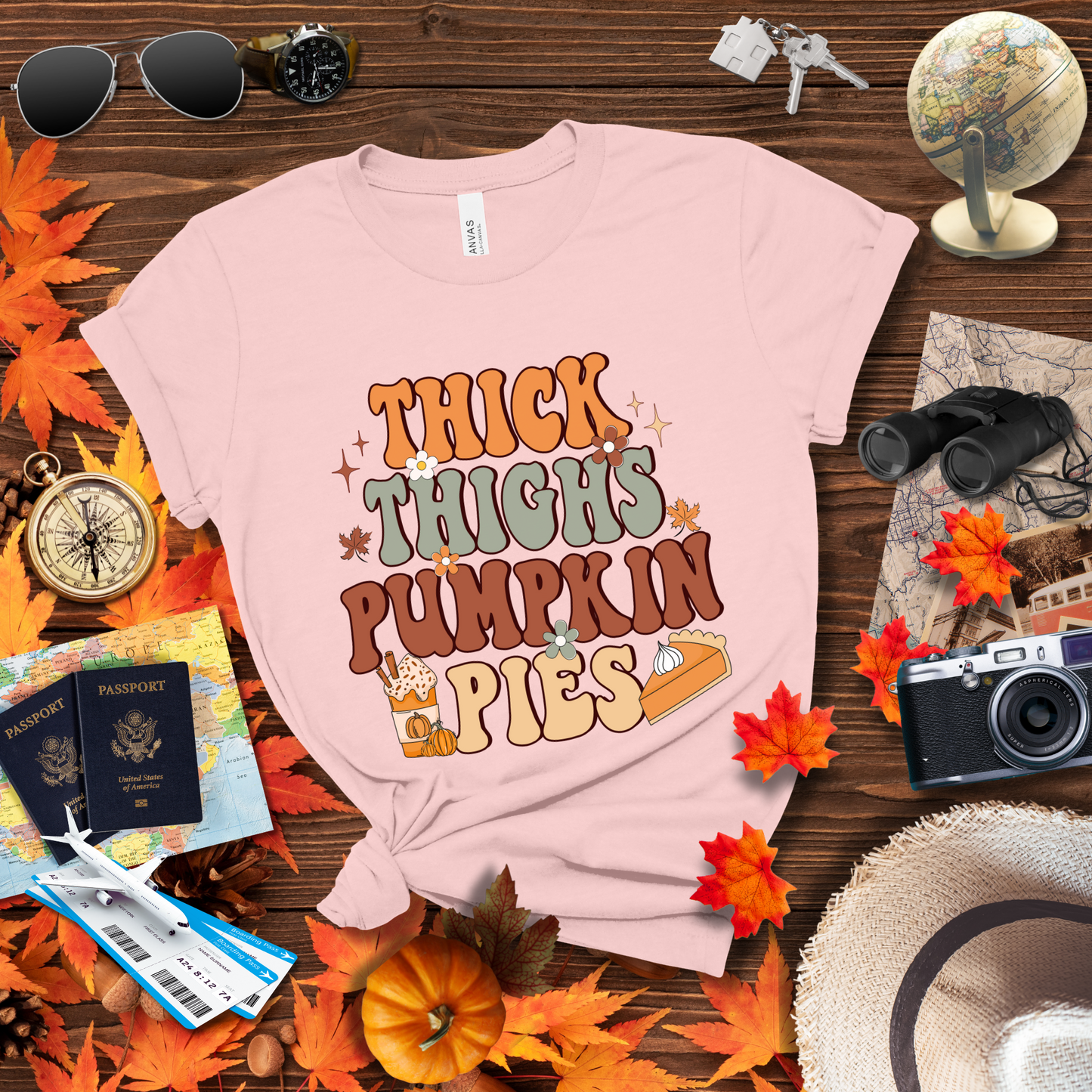 THICK THIGHS PUMPKIN PIES T-Shirt