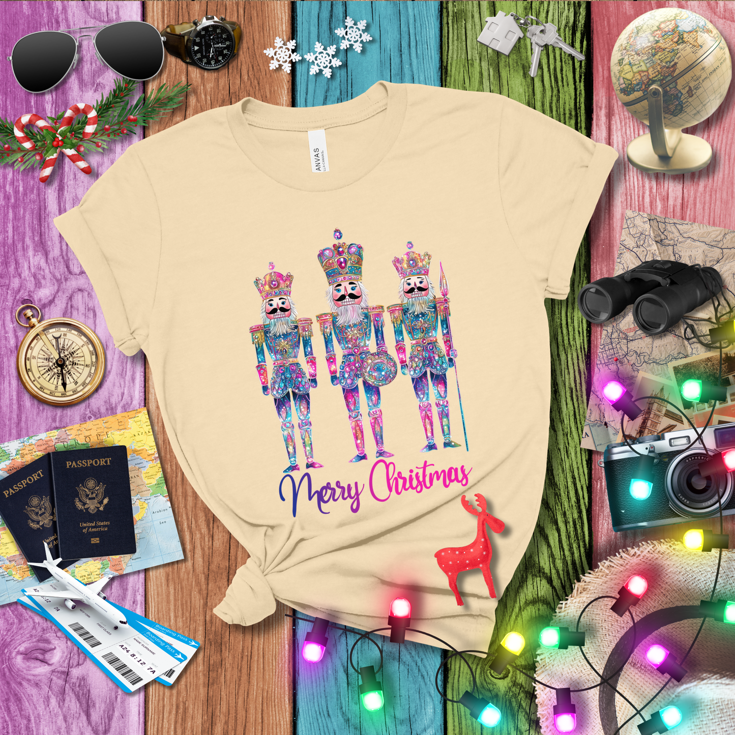 NUTCRACKER MERRY CHRISTMAS T-Shirt