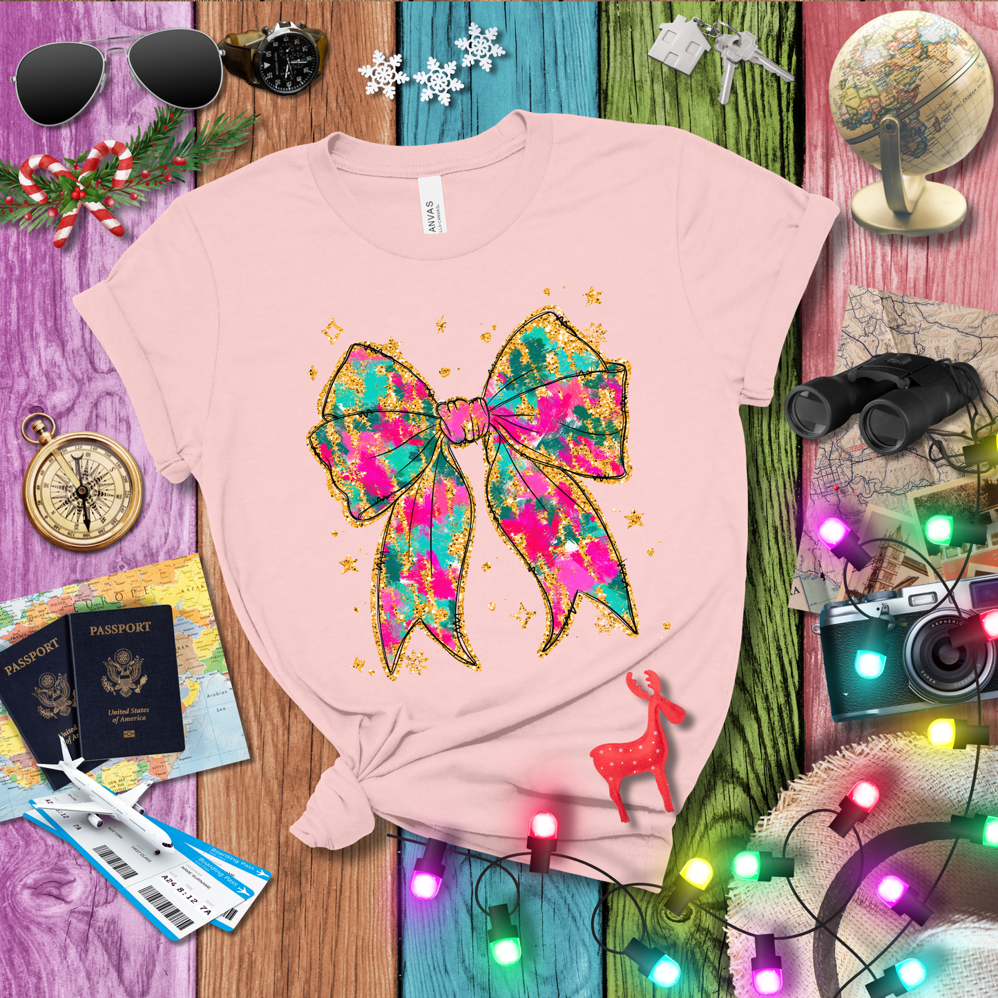 SPARKLY BOW_2 T-Shirt