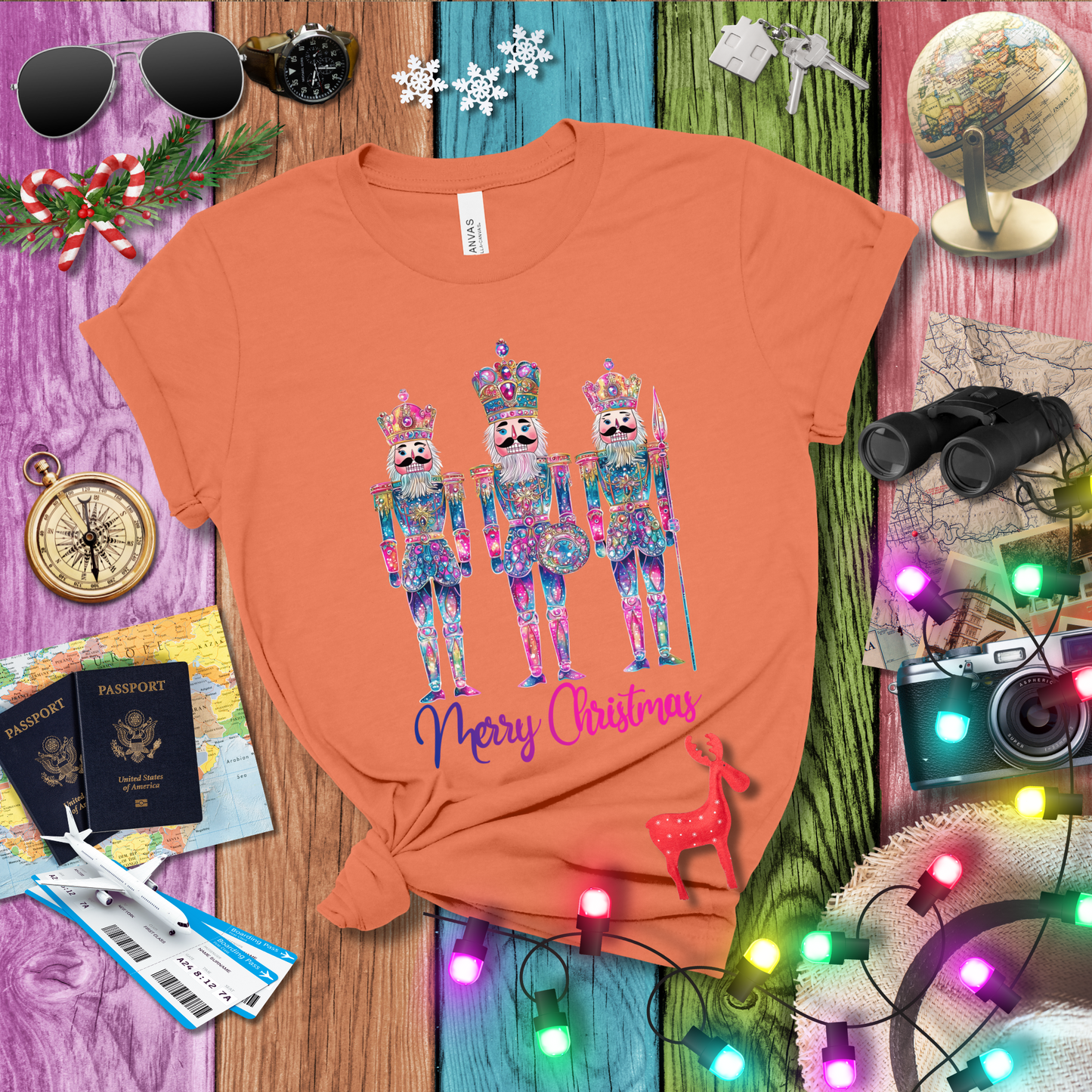 NUTCRACKER MERRY CHRISTMAS T-Shirt