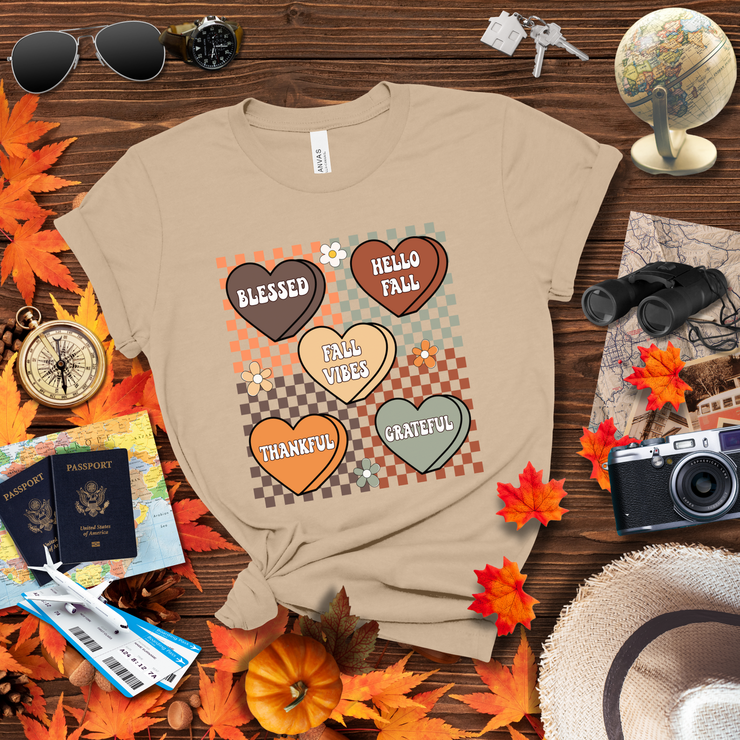 FALL HEARTS T-Shirt