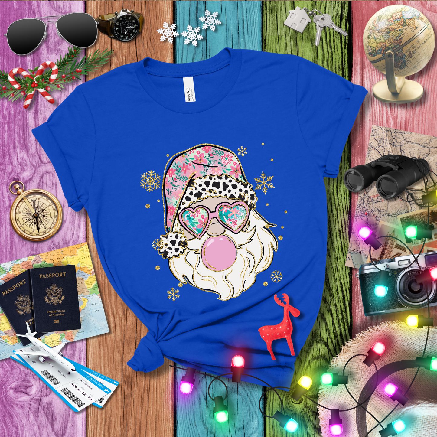 COOL SANTA WITH BUBBLEGUM T-Shirt