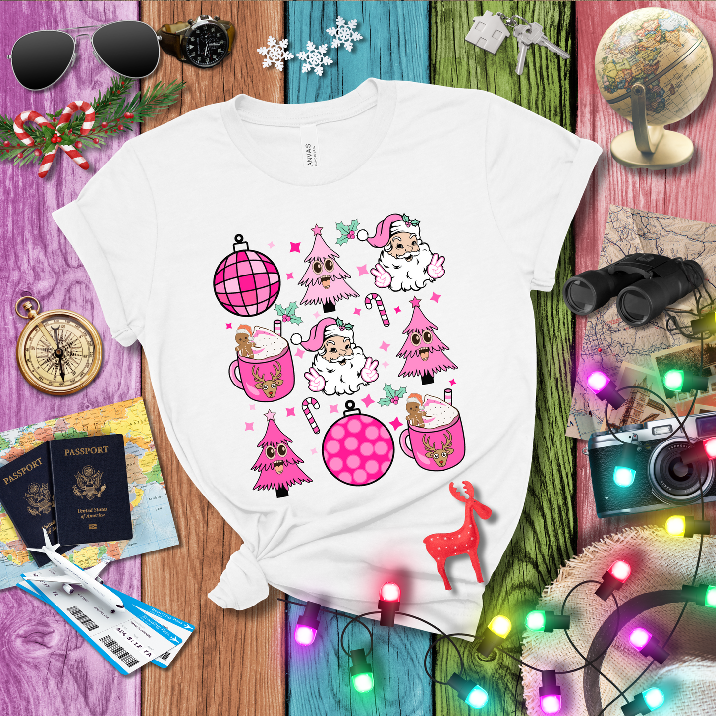 PINK CHRISTMAS_3 T-Shirt