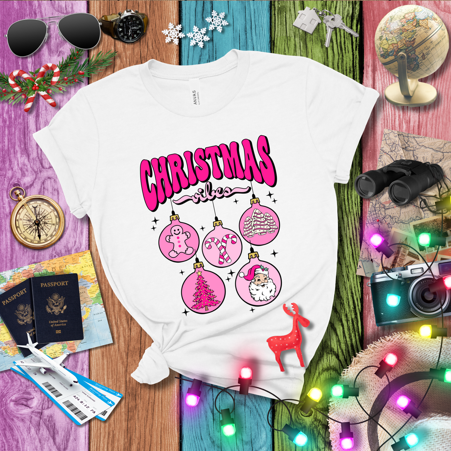 CHRISTMAS VIBES_4 T-Shirt