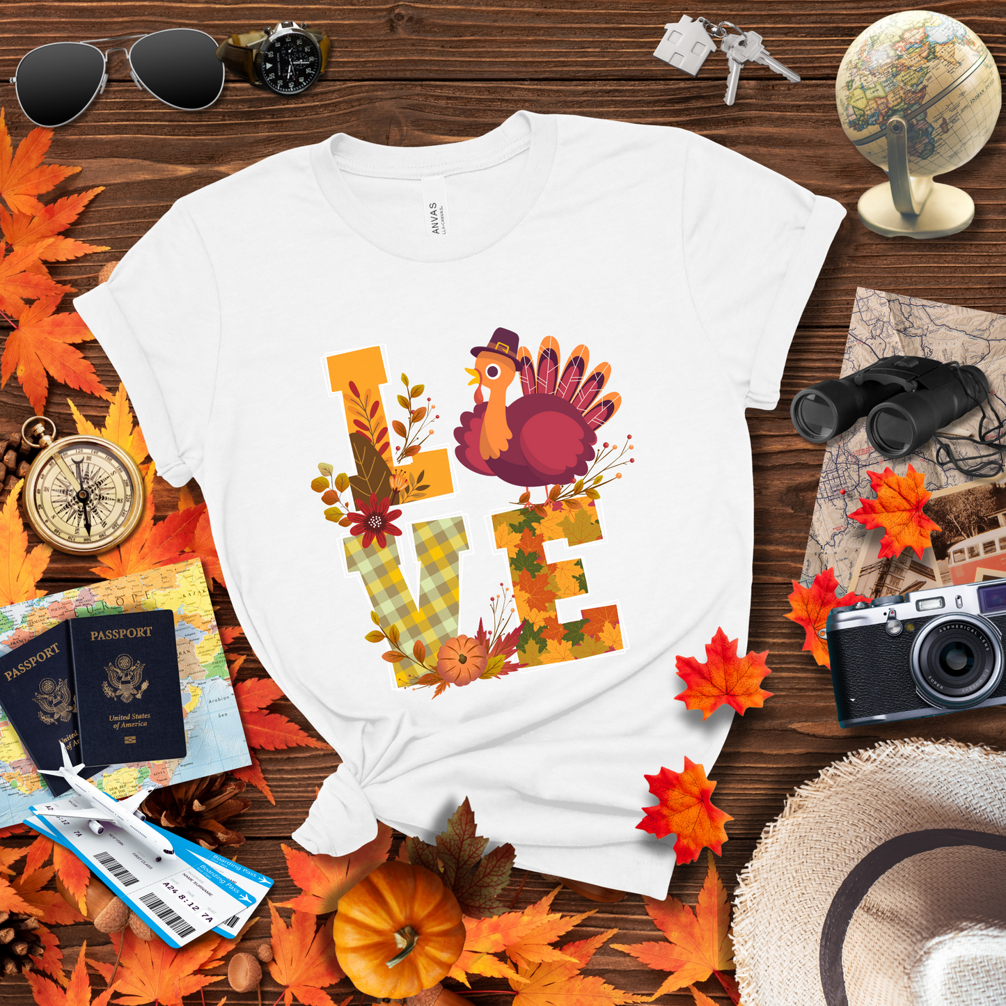 LOVE TURKEY FALL T-Shirt