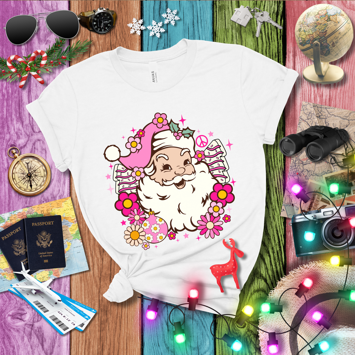 PINK SANTA T-Shirt