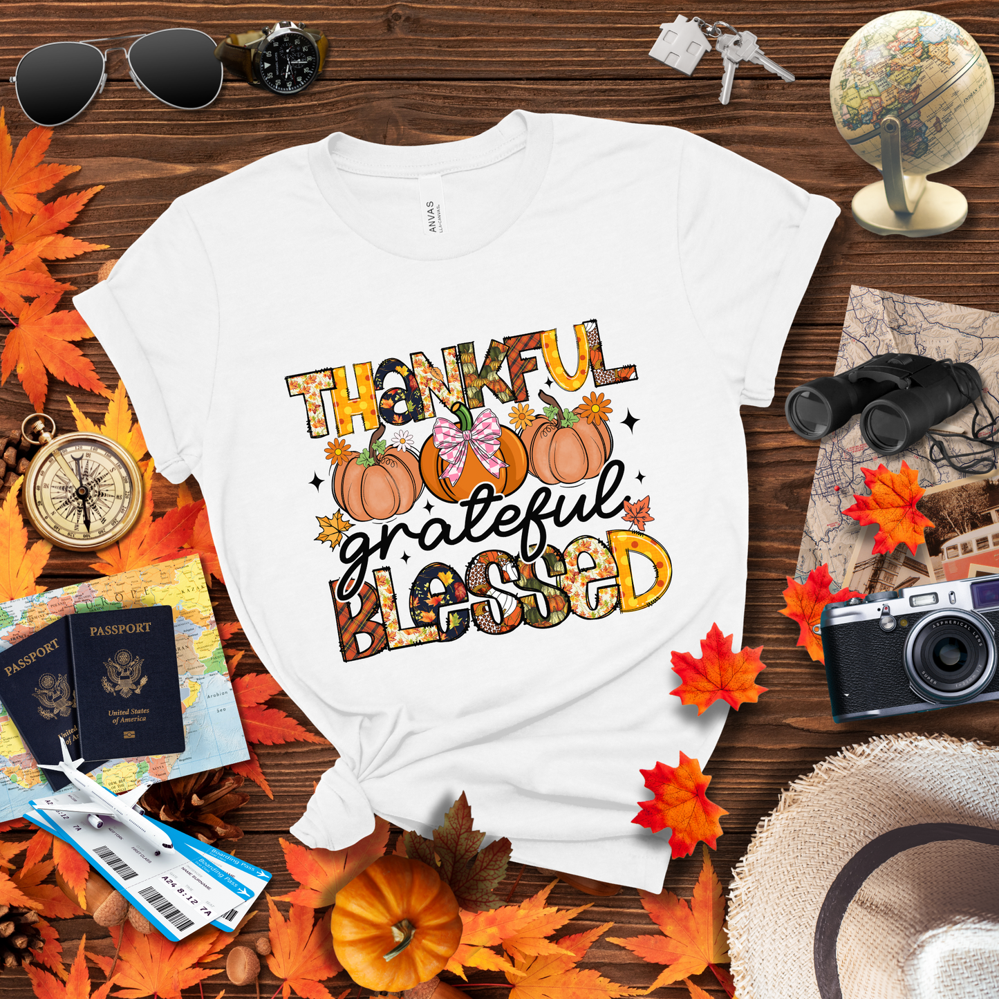 THANKFUL, GRATEFUL, BLESSED T-Shirt